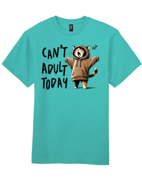 Unisex T-Shirt mit Katze im Hoodie